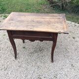 Rectangular walnut table
