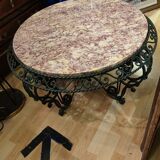 Coffee table circa 1940/50 in wrought iron