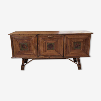 Tropicalist rattan sideboard 60