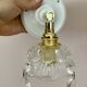 Vintage glass lampshade wall lamp with antique tassels