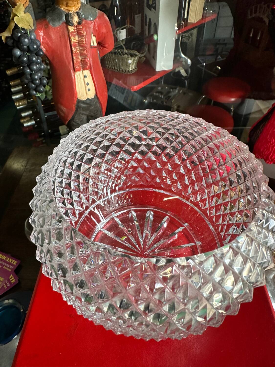 Baccarat crystal candy box