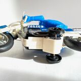 Motorcycle metal toy by Joustra, vintage France
