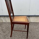 caned chair 1900