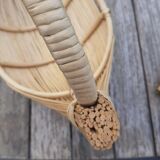 Vintage wicker fruit basket