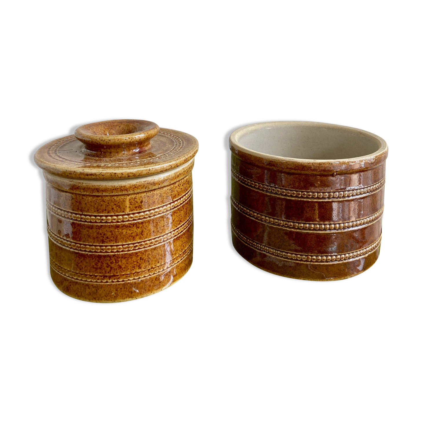 Butter ceramic pots