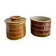 Ceramic butter dishes