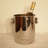 Design champagne bucket. chrome-plated steel