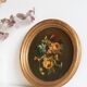Lot de 3 tableaux bouquet de fleurs