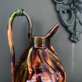 Large Provençal jug signed AC