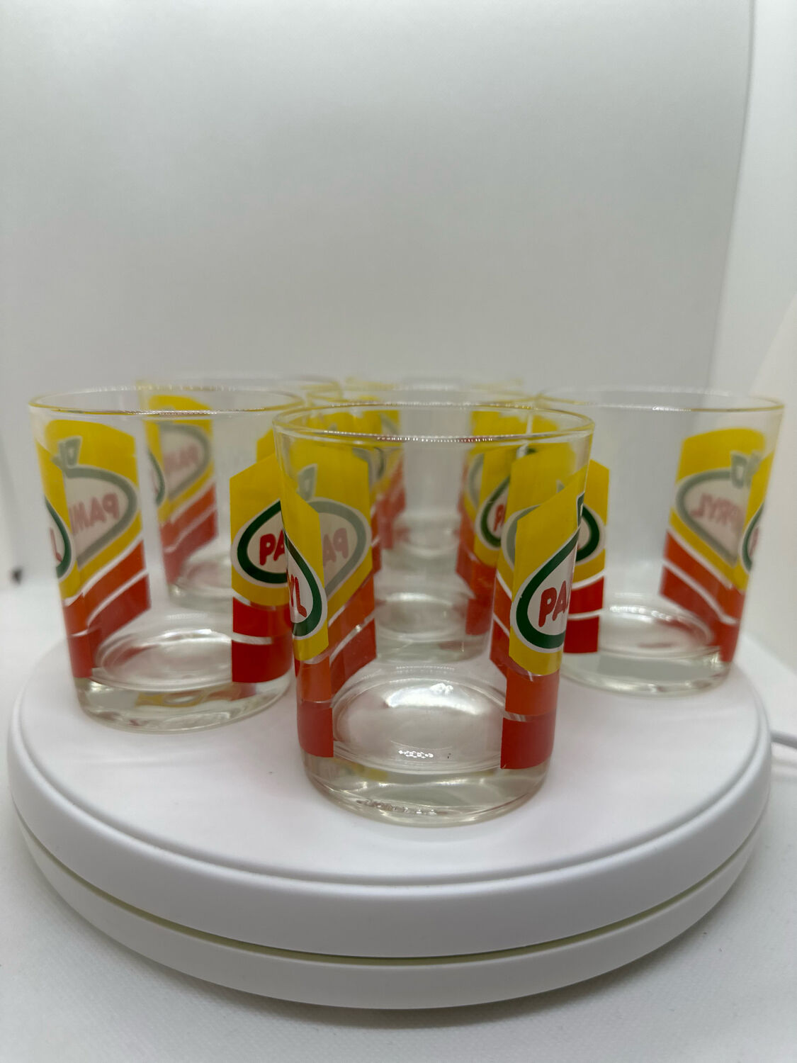 6 juice glasses pampril