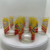 6 juice glasses pampril