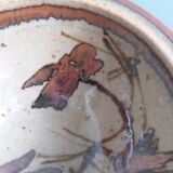 A glazed stoneware trinket dish in the style of Tim Morris or JS Stuart