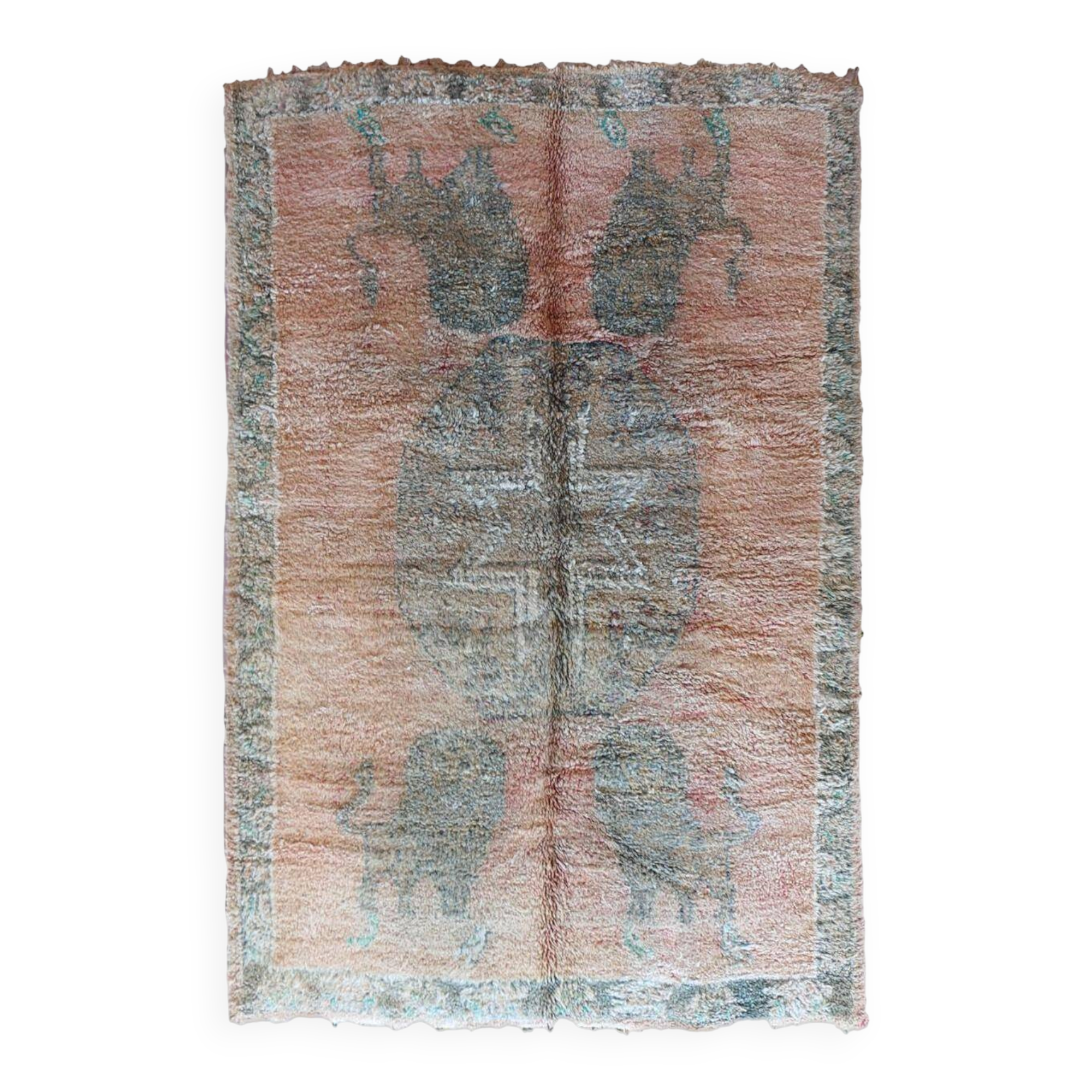 Vintage Berber Rug - 208 x 310 cm