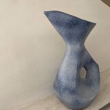 Vase design bleu