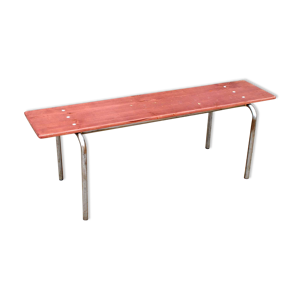 Banc d'école vintage 1960/1970