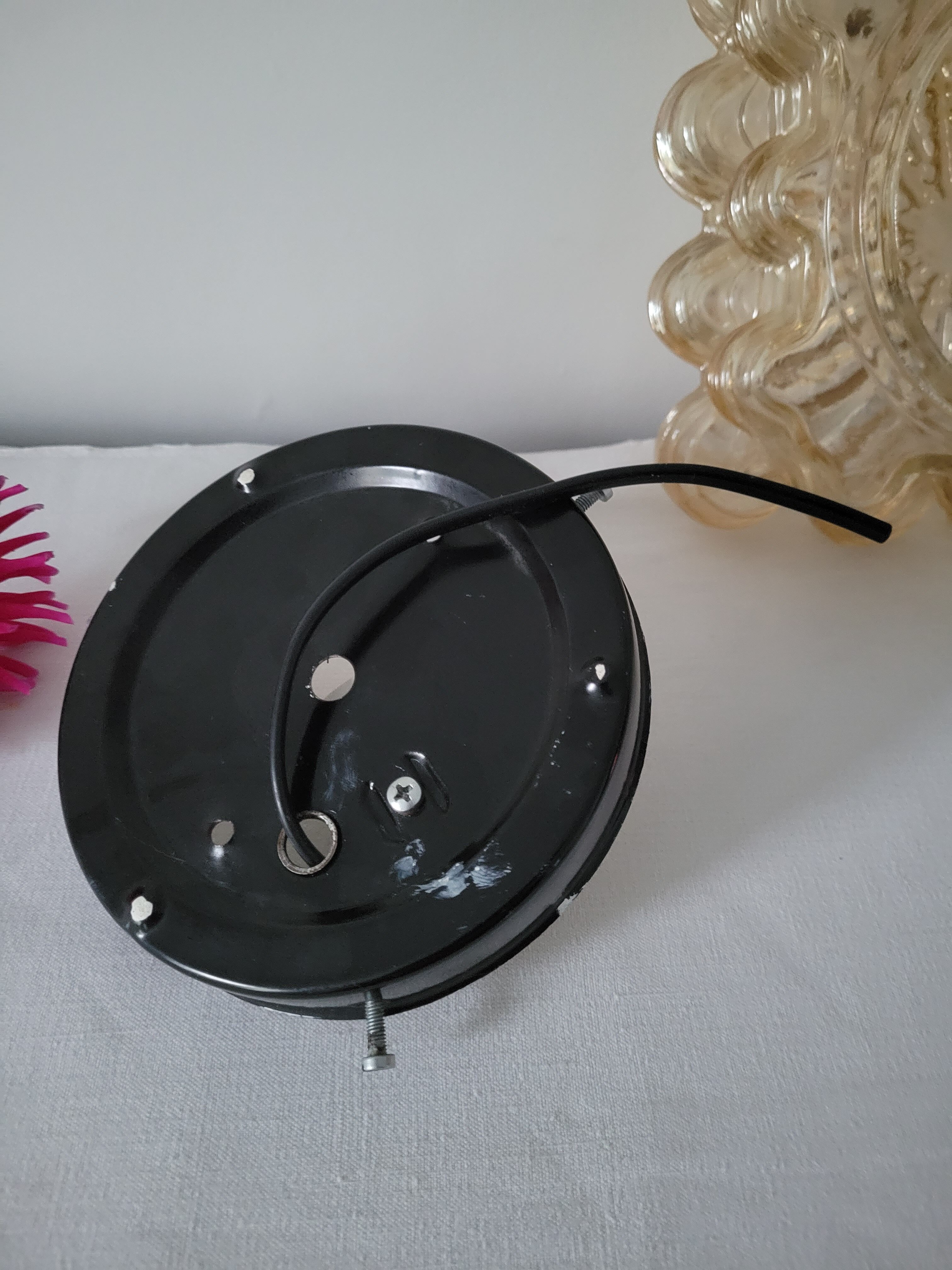 Limburg amber glass ceiling lamp