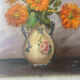 Vintage oil still life