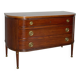 Large half-moon shaped chest of drawers/hall console, 1930s/1940s.