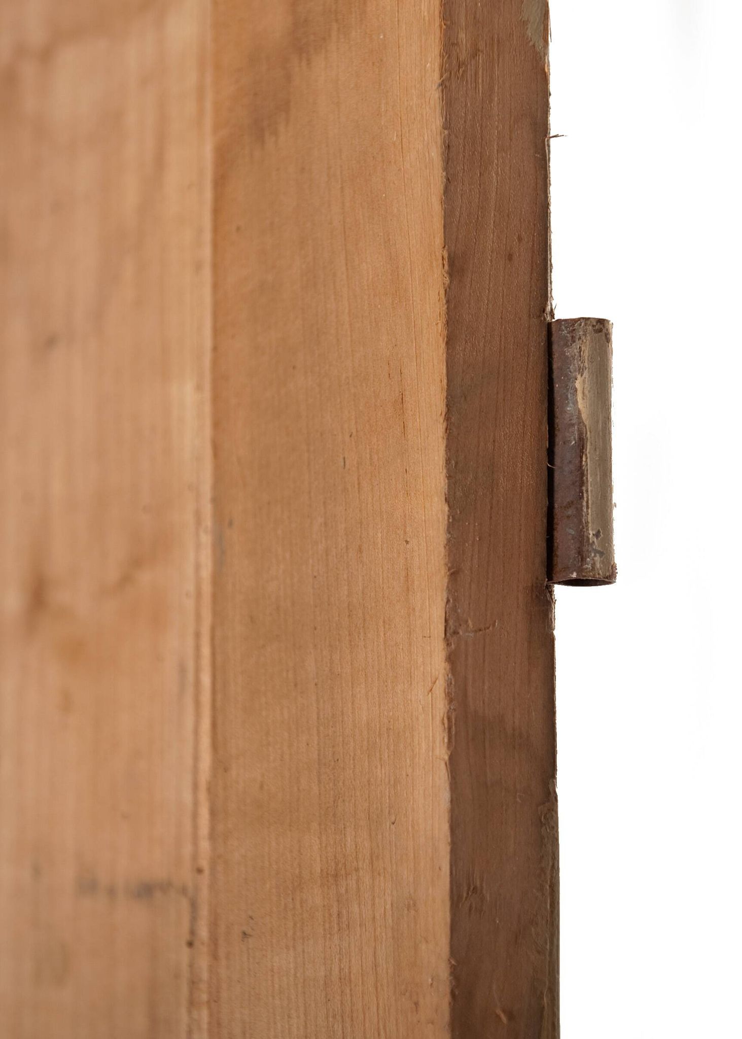 Old 18th century cherry wood door n°1