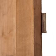 Old 18th century cherry wood door n°1