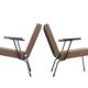 Set of 2 1407 armchairs by Wim Rietveld for Gispen