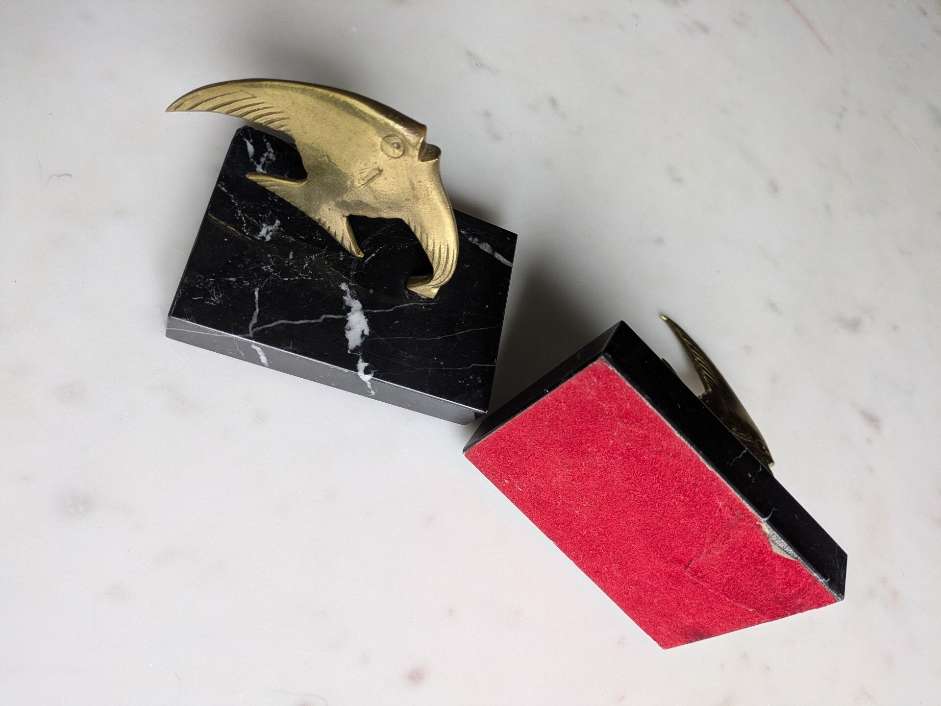 Pair of bookends in Art Deco style