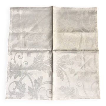 Christofle "Orangerie" cotton damask napkin