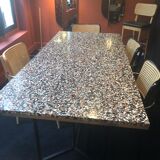 Table Horizon Terrazzo Grigio Red Edition