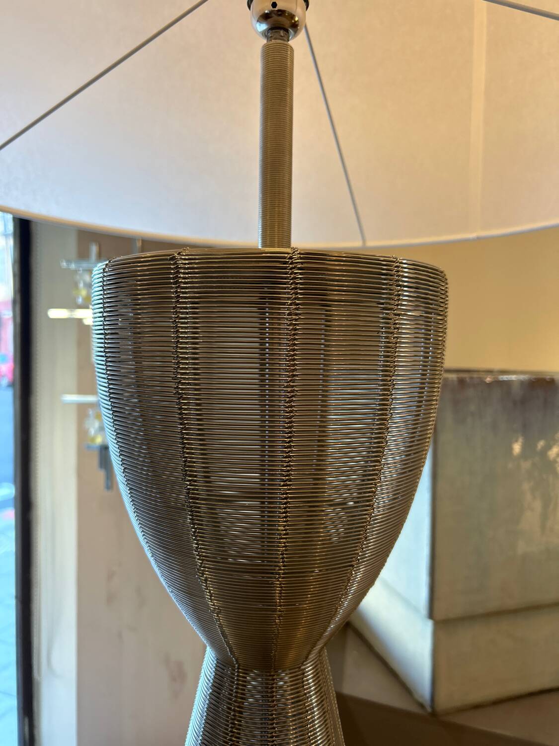 Steel light fixture, 1980