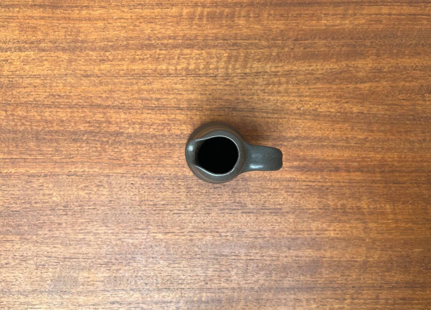 Carafe vase from German studio pottery from the mid-century by Petra, 1960s.