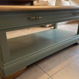 Renovated solid wood coffee table