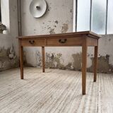 Oak veneer desk 1950