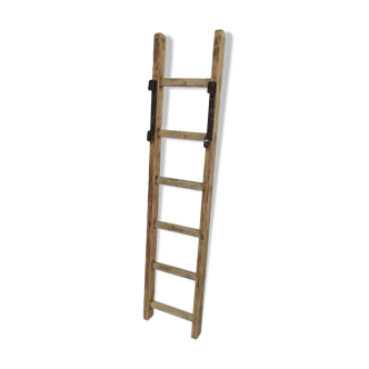 Vintage barn ladder natural wood