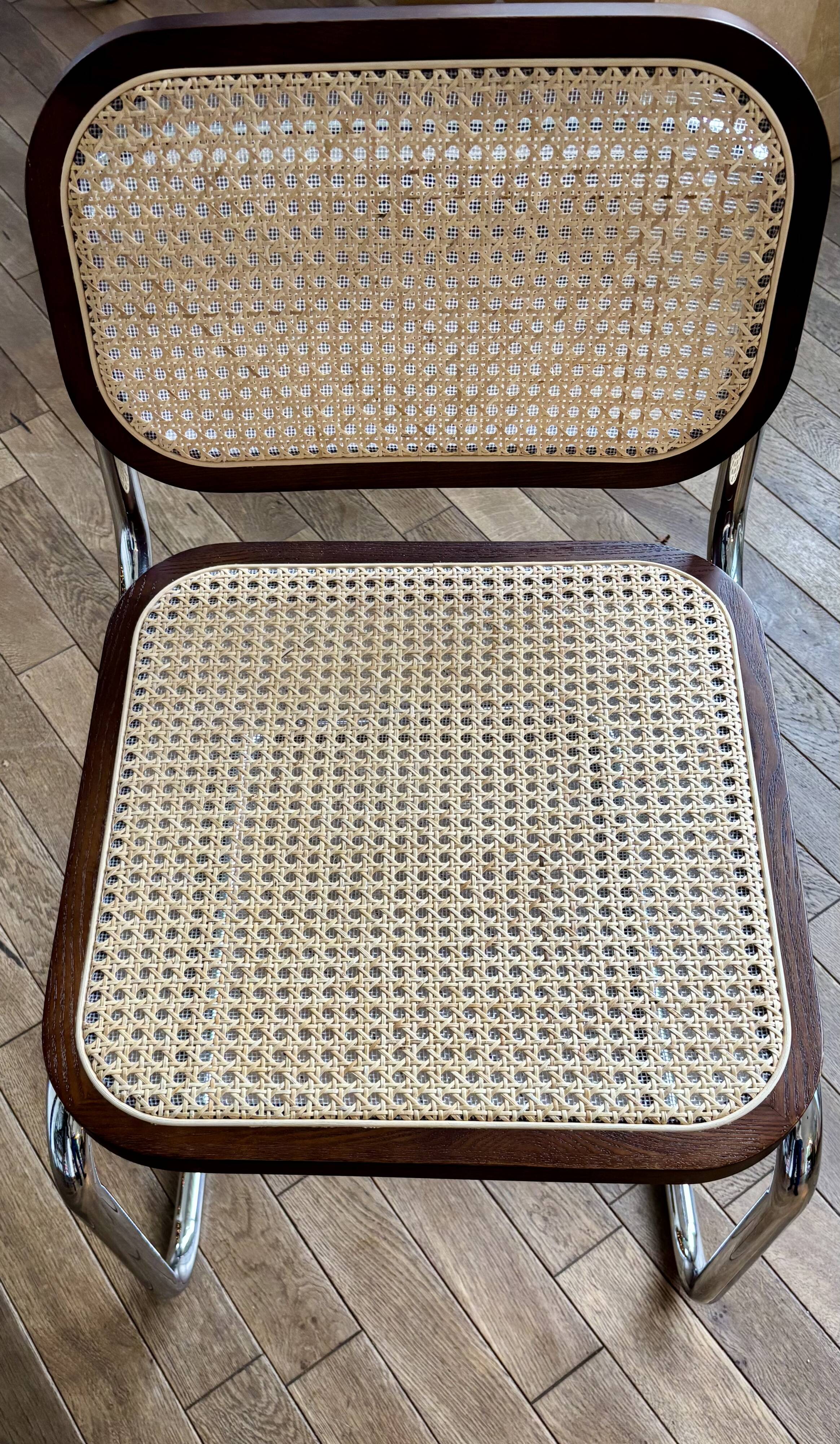 4 dining chairs in rattan Tento
