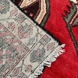 Handmade Persian vintage mazlaghan rug 130x190 cm