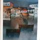Oil painting on canvas of the sea by Lido Bettarini