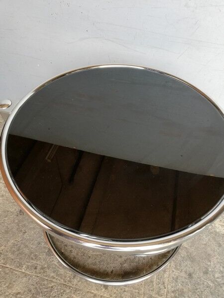 1970 design coffee table with 3 trays