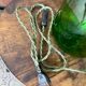 Lady Jeanne green table lamp electrified to nine