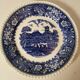 Assiette Adams English Scenic Ironstone Bleue