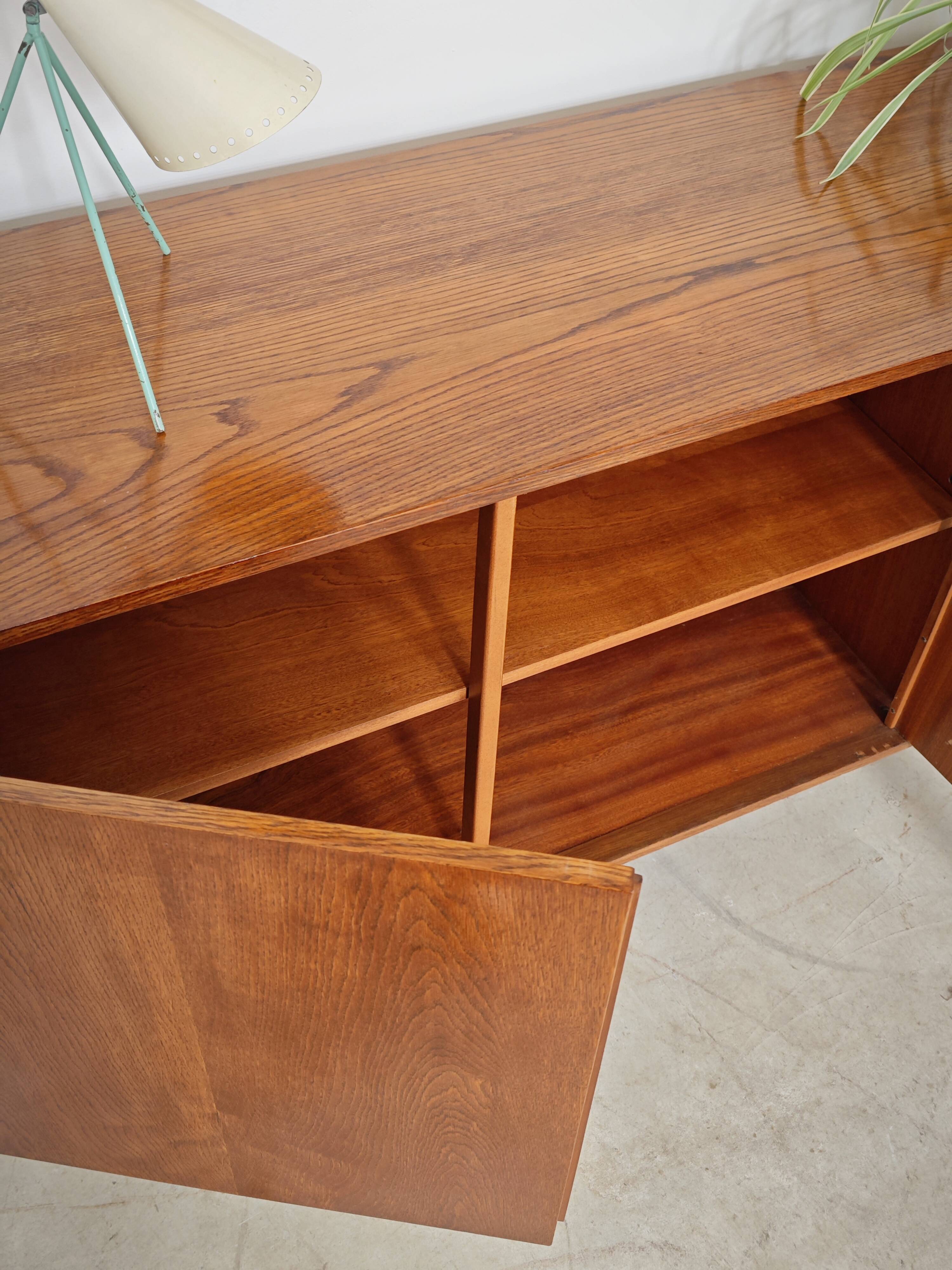 Black and white U 460 sideboard by Jiri Jiroutek for Interier Praha 1960