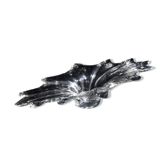 Large Murano Crystal Glass Centerpiece Bowl