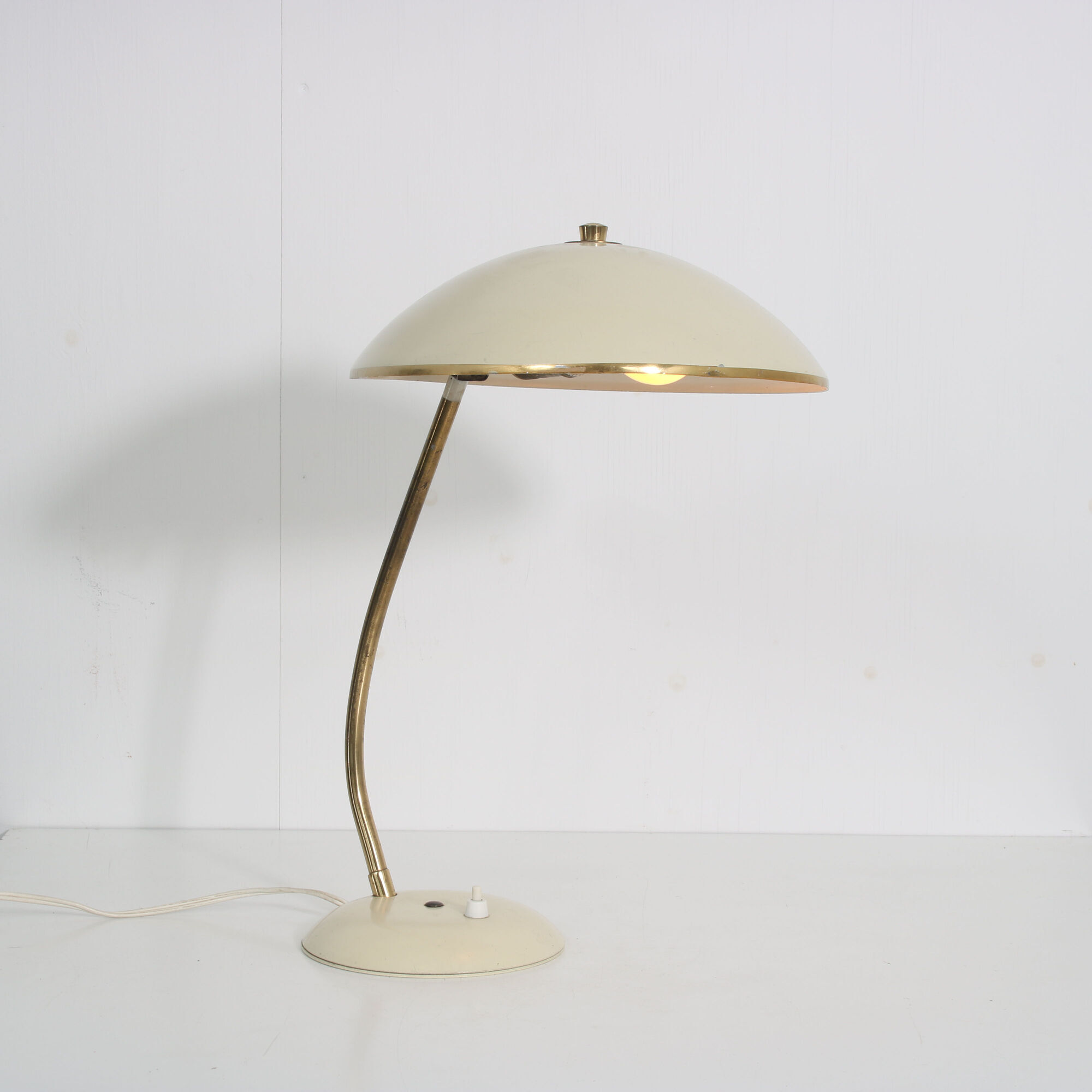 1950s Metal desk lamp from Italy