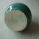 Green/duck blue ceramic milk jug