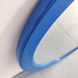 Miroir rond bleu, 1970