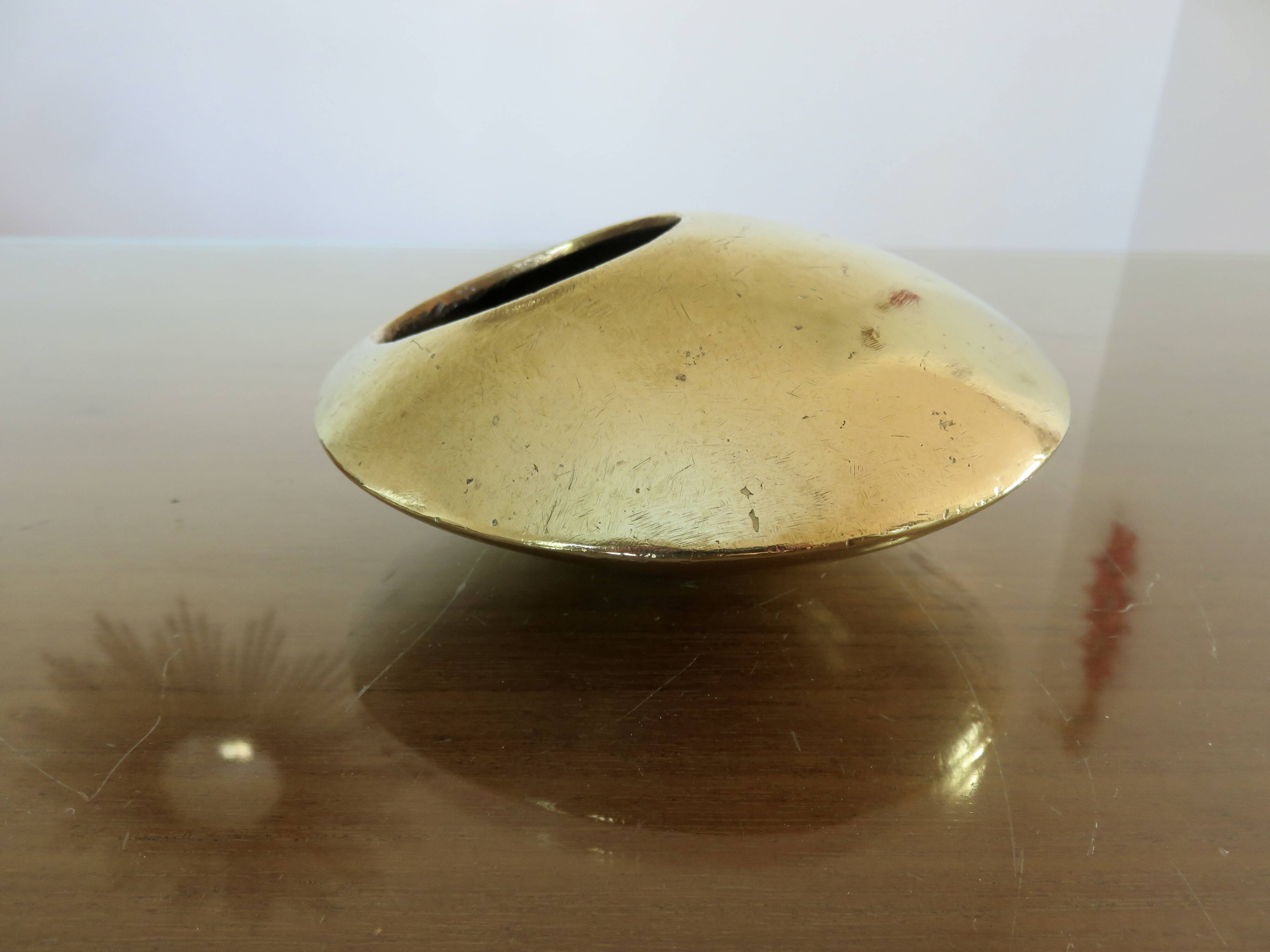 "Ashtray 'ORB' by Roger Tallon, XXL, the largest model, space age, 1970."