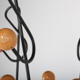 Clef de tre coat rack  1950s