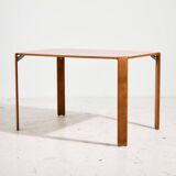 Beech dining set by Bruno Rey for Kusch & Co., Set of 7