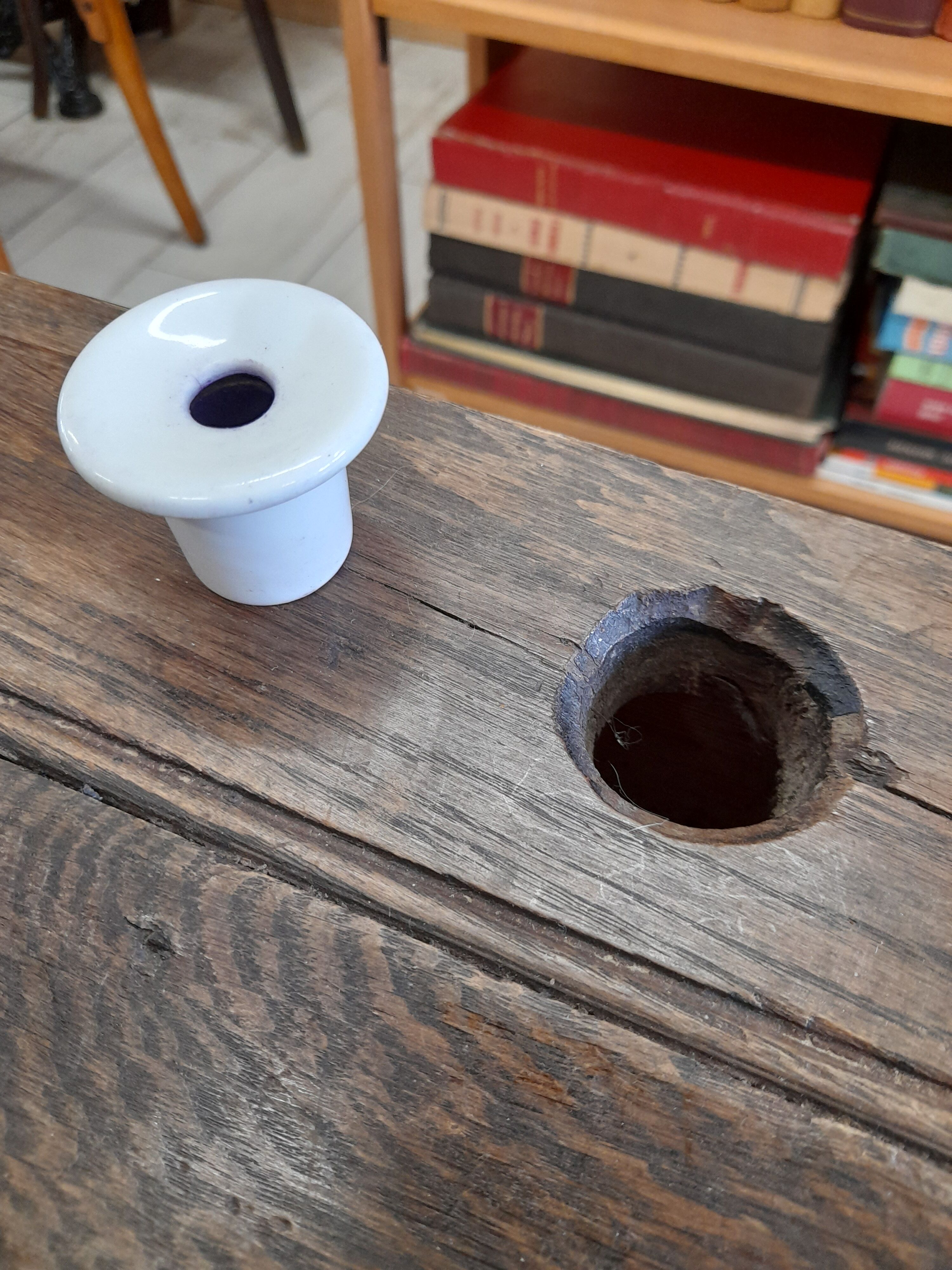 Vintage school desk desk