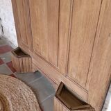 Coat rack solid oak wardrobe