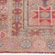 3x13 Soft Pink Vintage Oushak Long Stairs Runner Rug, 83x379 Cm